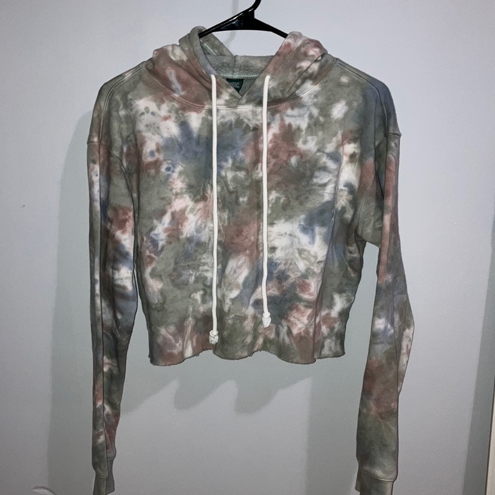Wild Fable Cropped Tie-Dye Sweater